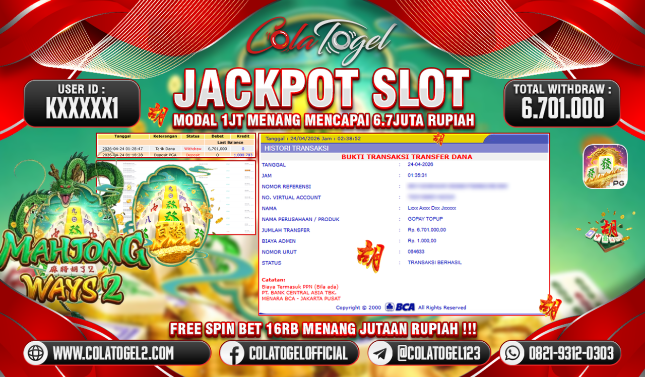 JACKPOT SLOT GACOR!!