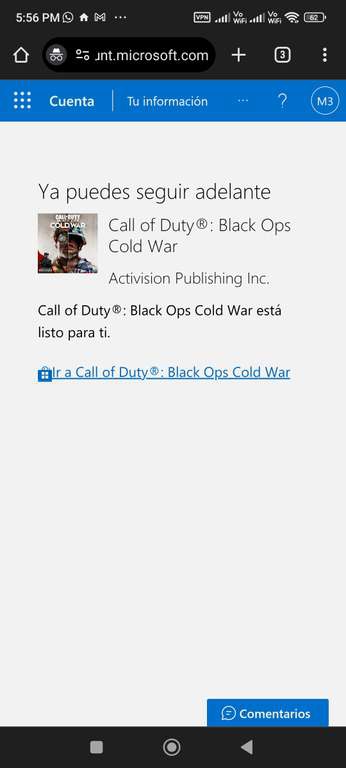Kinguin: Call of Duty: Black Ops Cold War AR XBOX One CD Key 
