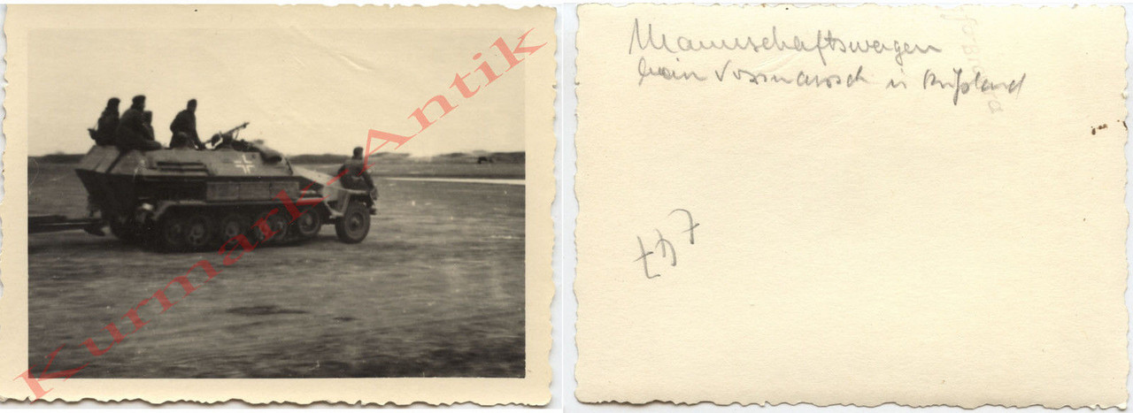 Foto Wehrmacht Panzer Stug Sturmgeschütz Russlan