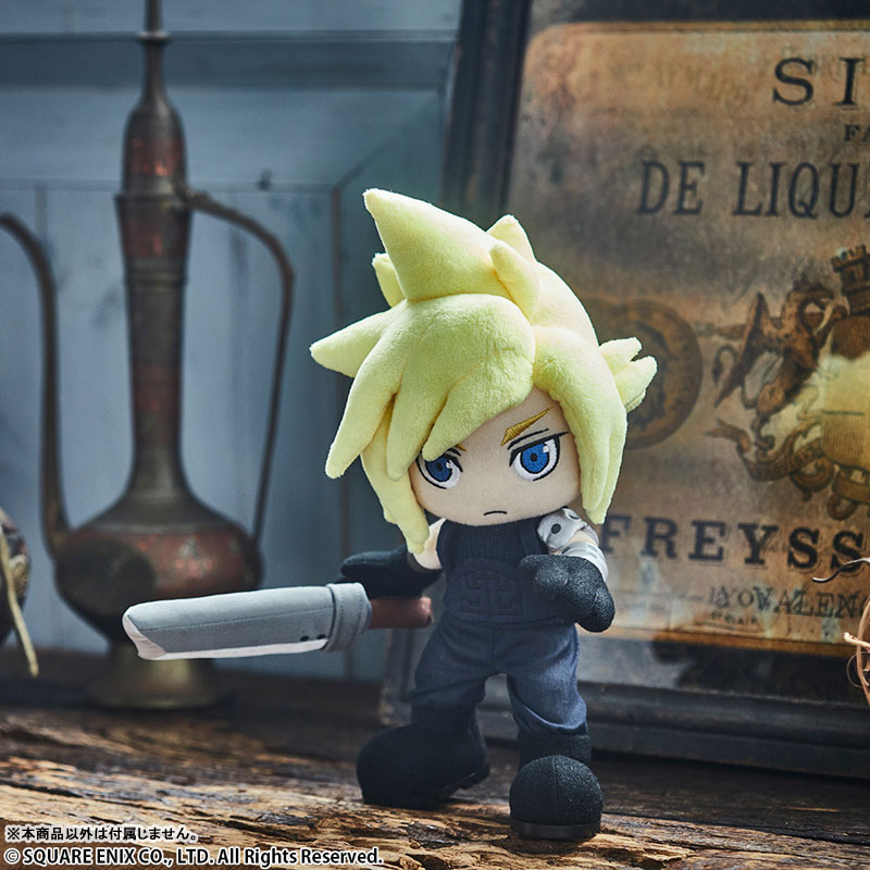 Final Fantasy Final Fantasy Vii Cloud Strife Action Doll Plush Collectibles