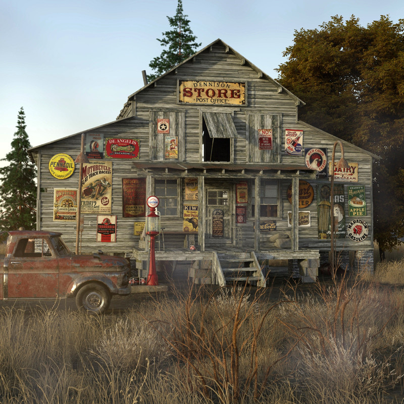 MS20 Country Store for DAZ (refresh)