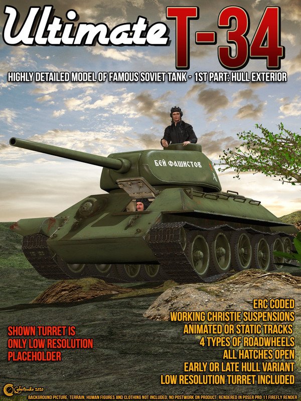 Ultimate T-34-Hull Exterior Ultimate T-34-Hull Exterior