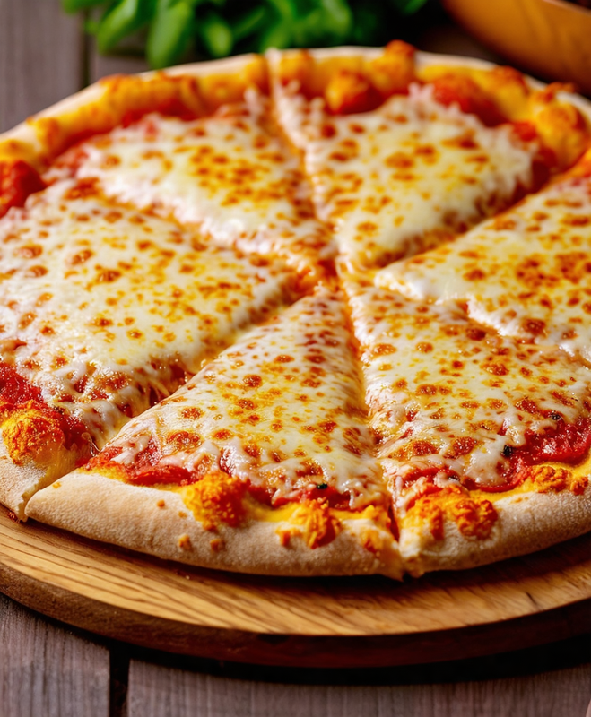 Pizza quatro quesos (32 cm.)