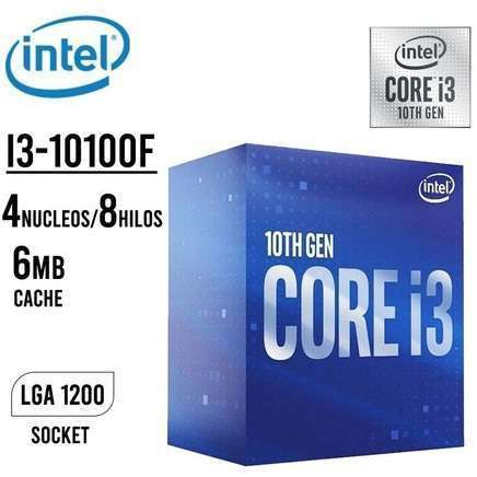 Cyberpuerta: Procesador Intel Core i3-10100F 