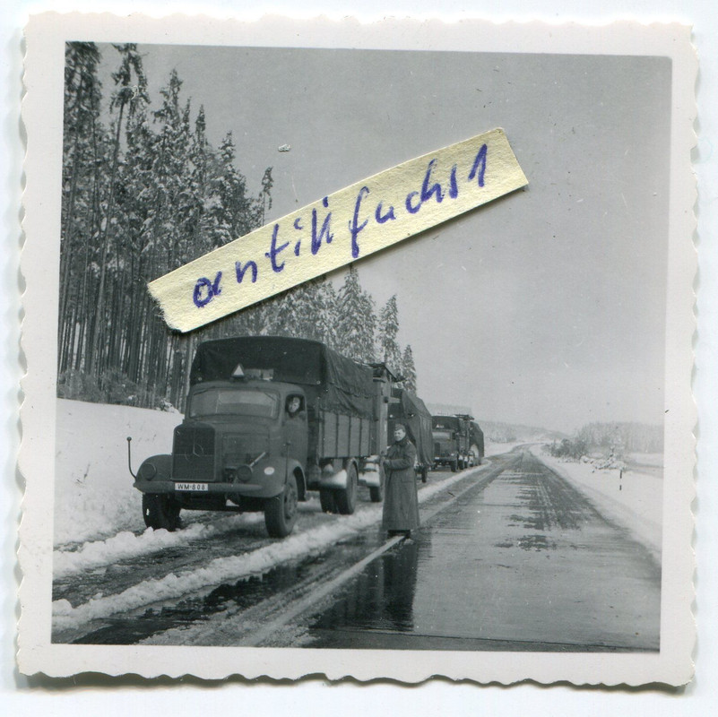 Deut. Militär LKW mit WM-808 der Marine im 2.WK