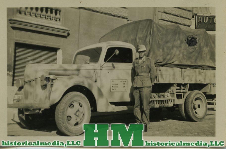 2WK FOTO -WH LKW MIT DAK TROPENTARN