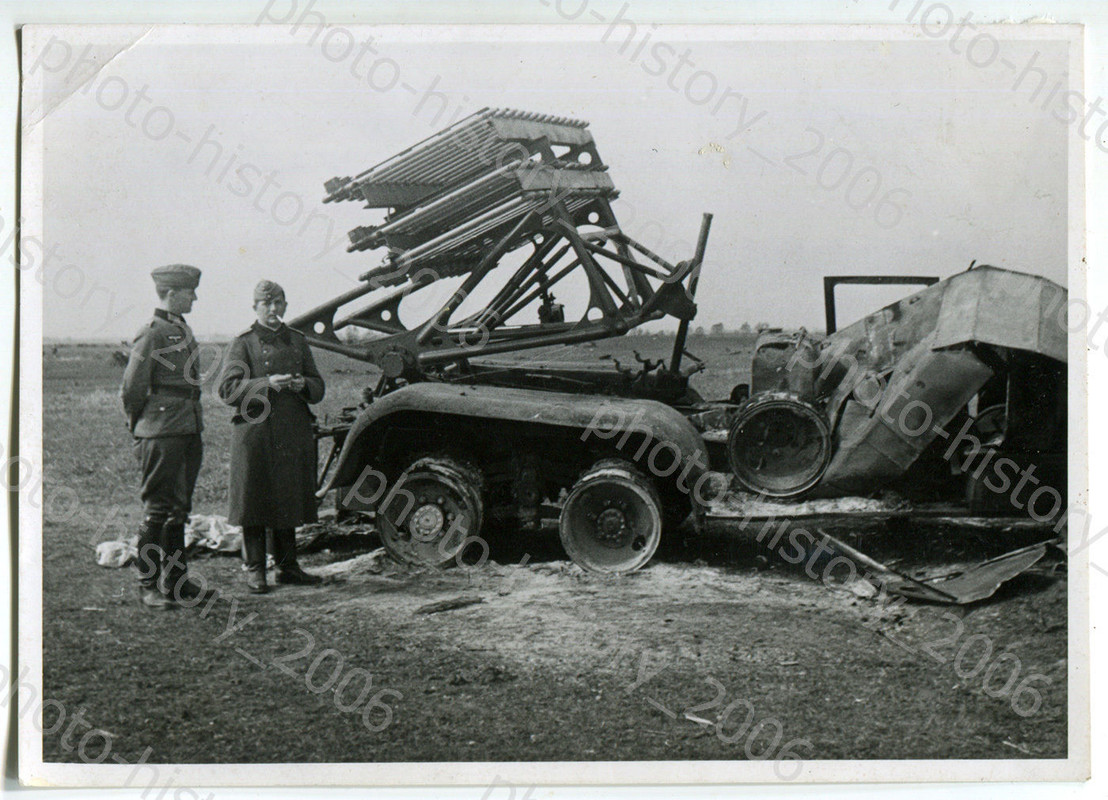 orig. Foto Russland Abramowka zerstörte Stalinor