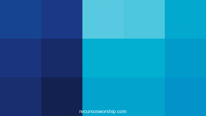 loop vj píxeles teal azul mosaico parpadeante
