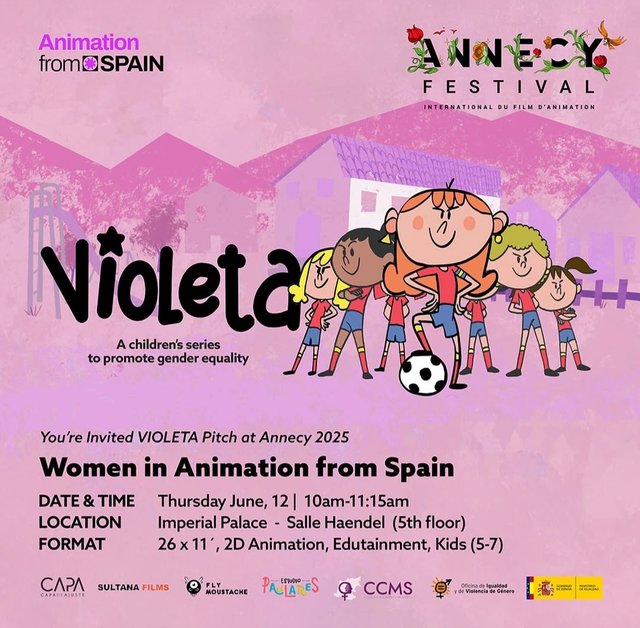 “VIOLETA”, SERIE DE ANIMACIÓN EXTREMEÑA, SELECCIONADA EN ANNECY