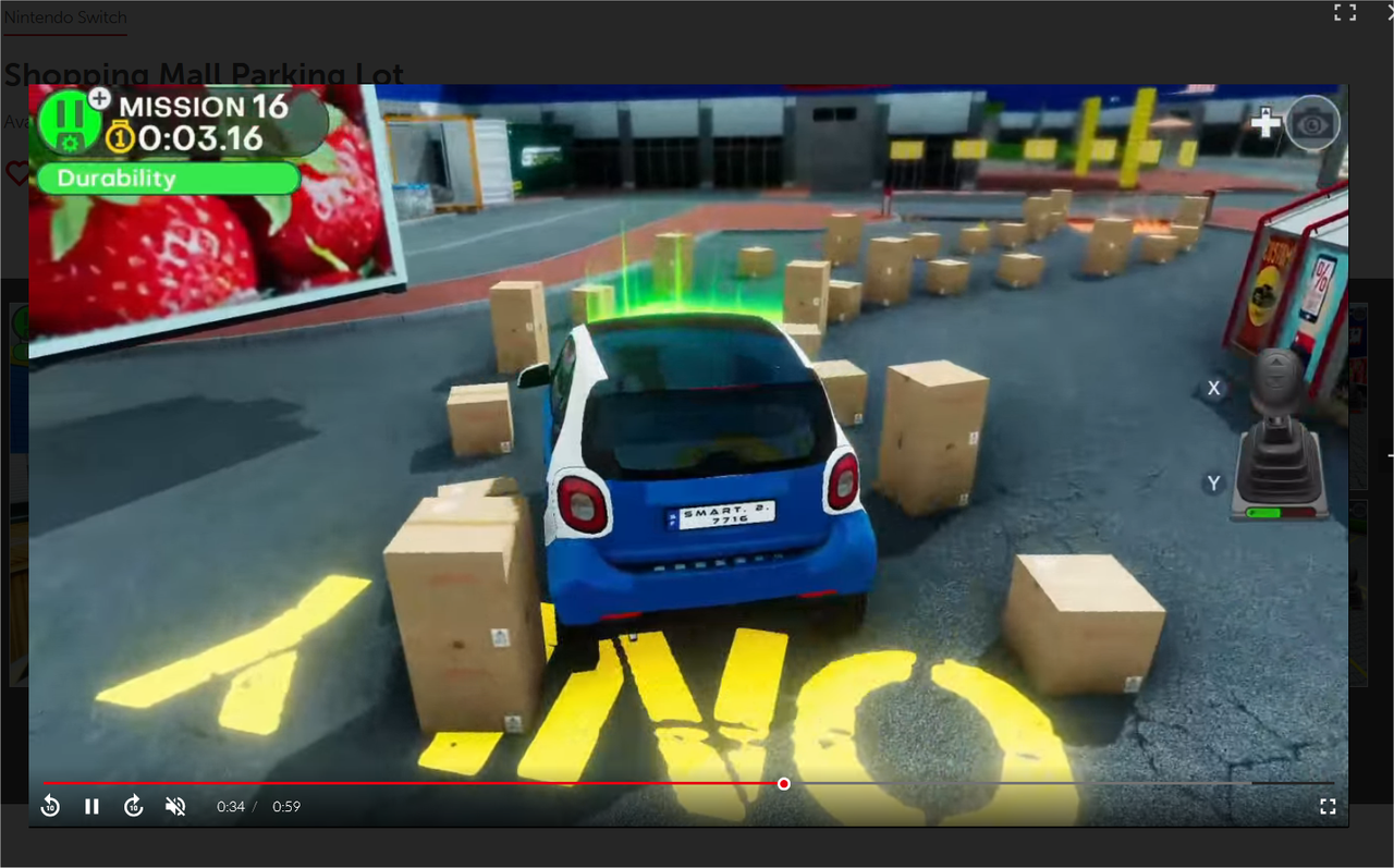 Shopping Mall Parking Lot - Nintendo Switch