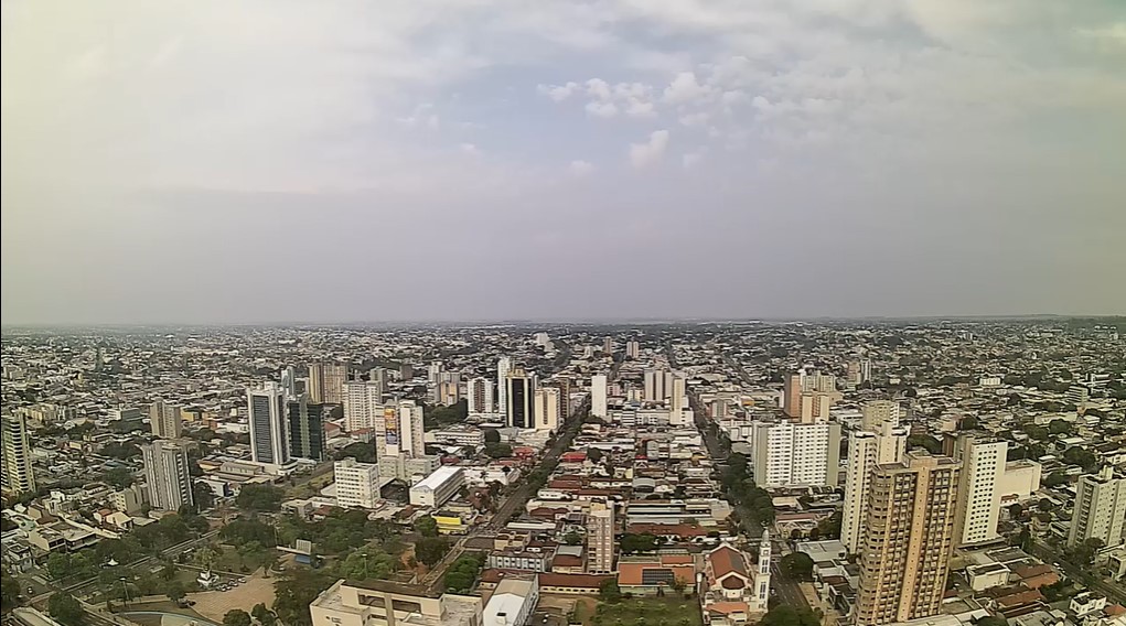 Campo Grande nesta manhã de domingo