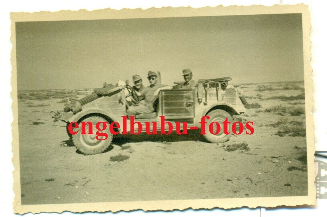 Afrikakorps - FAHRZEUG - VW-KÜBELWAGEN - TARNUNG - WÜSTE