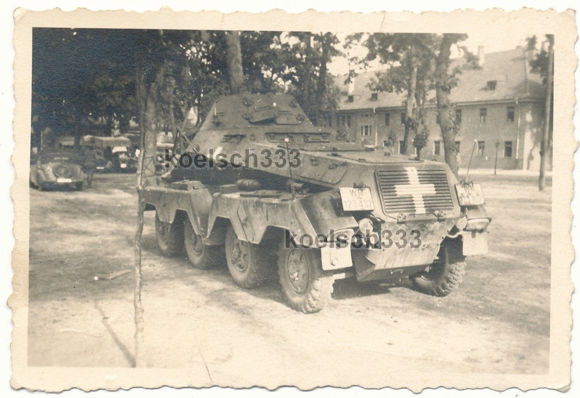 Foto Panzerspähwagen Sd.Kfz. 231 Polenfeldzug Ba