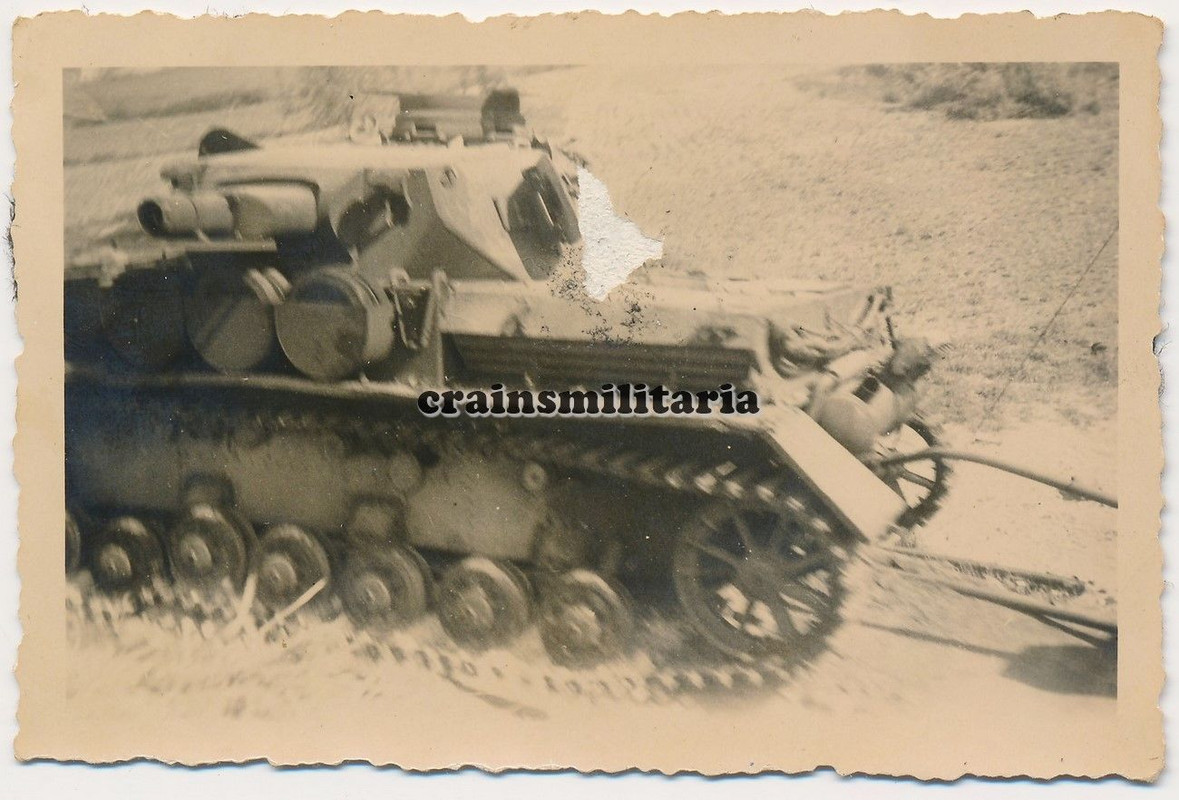 Orig. Foto Panzer IV Tank im Gelände