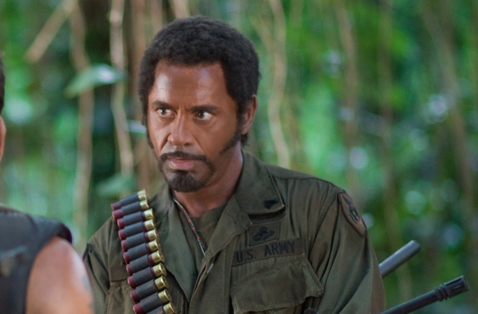 tropic thunder blackface