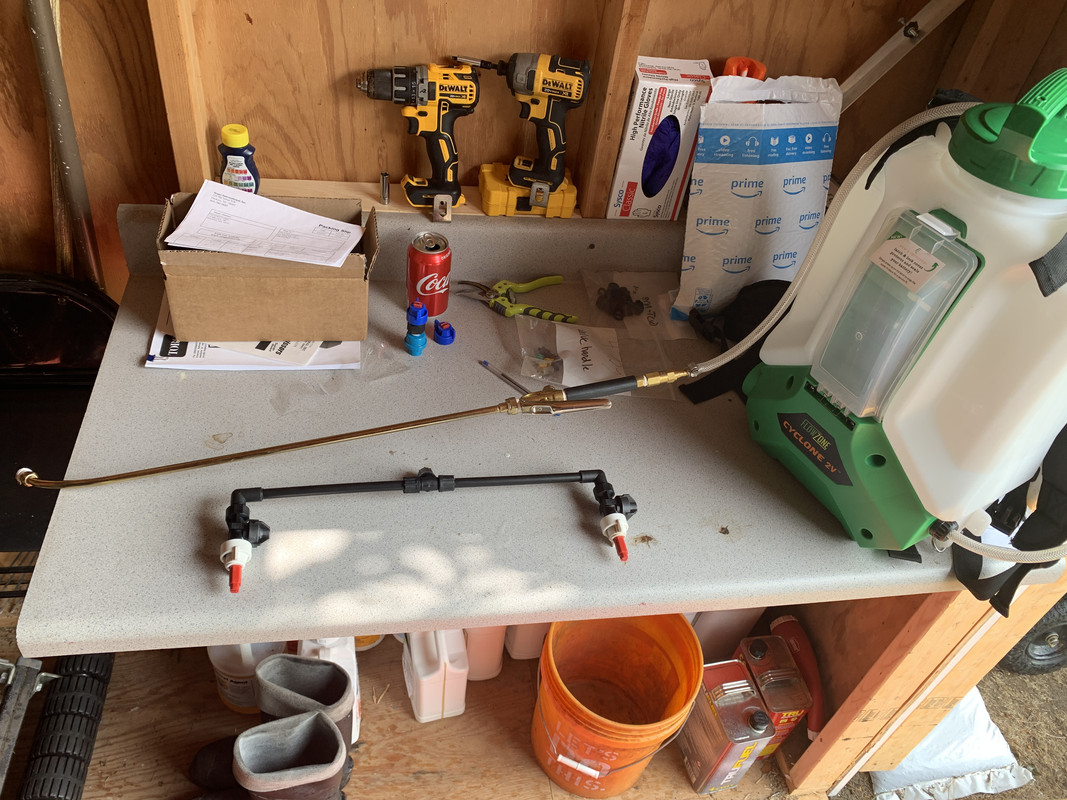 Anyone setup a boom sprayer for a flowzone sprayer Lawn Care Forum