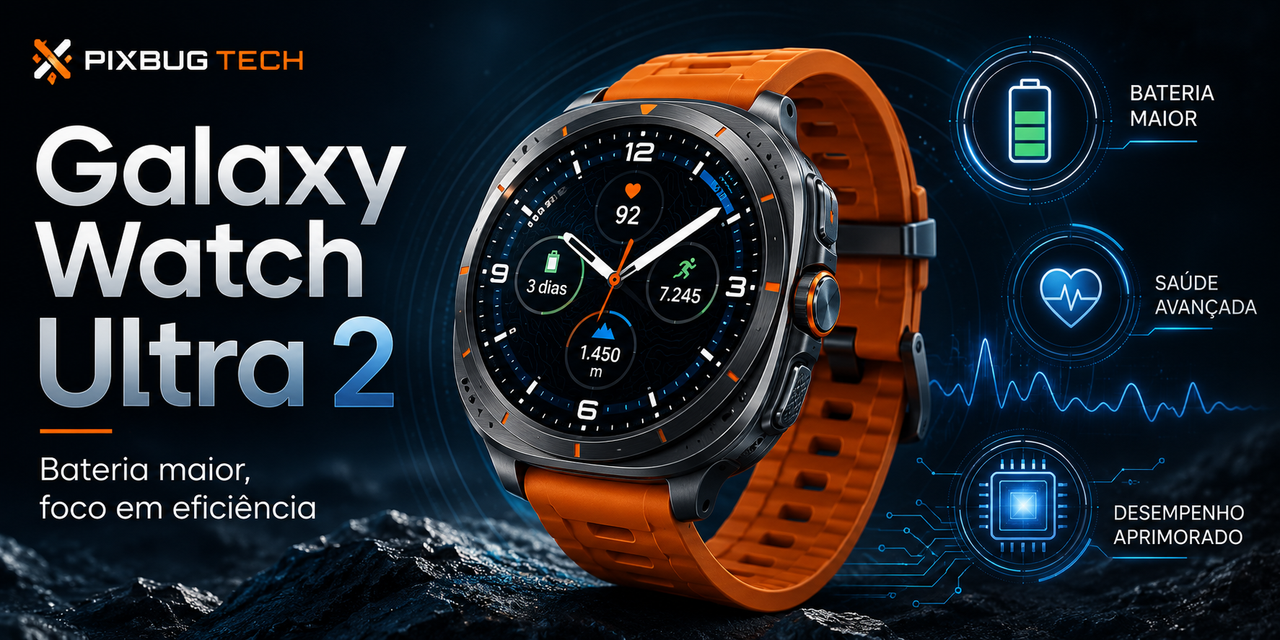 Galaxy Watch Ultra 2 pode não reinventar o smartwatch — mas talvez resolva o problema que mais importa