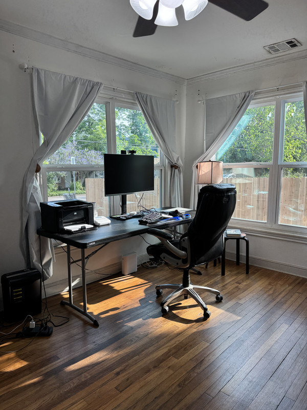 Bright Workspace Area