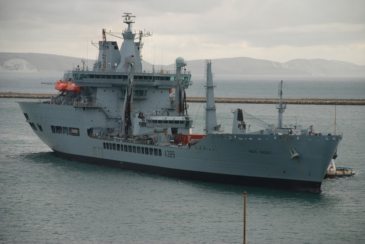 RFA Wave Knight (A.389) в Портланде