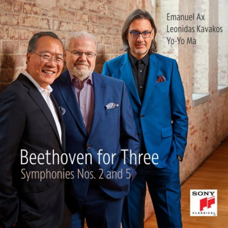 Yo-Yo Ma, Leonidas Kavakos & Emanuel Ax - Beethoven for Three: Symphonies Nos. 2 and 5 (2022) MP3