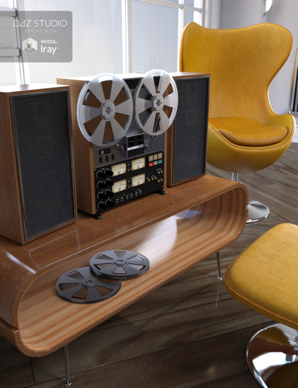 reel to reel 00 main daz3d