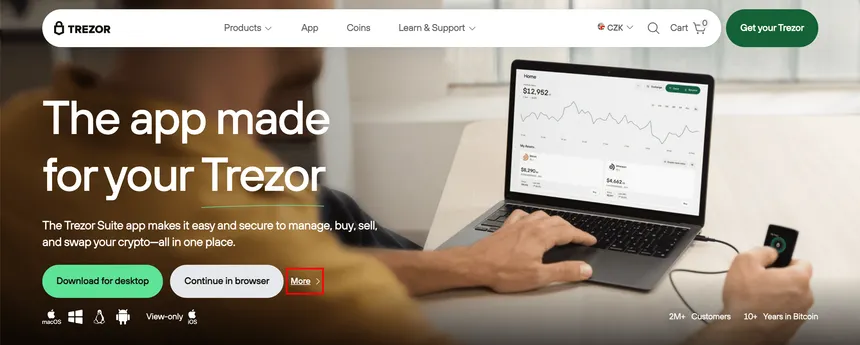 Trezor Suite preview image