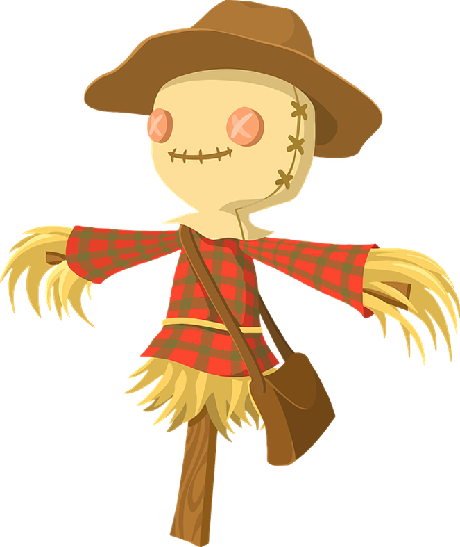 Halloweenpumpkinkitpudnscarecrow