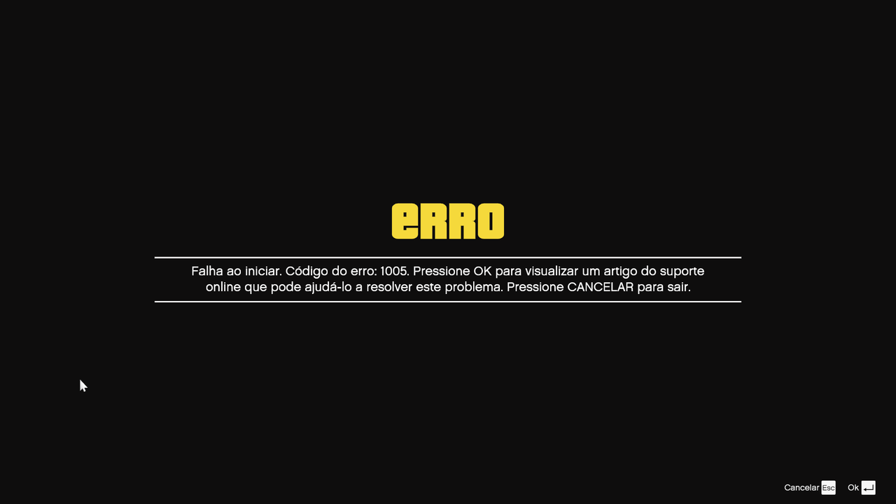 gta 5 enhanced system error
