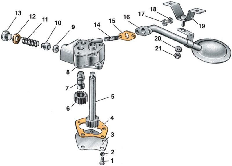 маслонасос 2141 2106