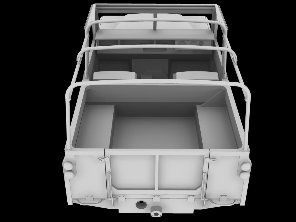 35th Scale Land Rovers Models Design for 3D Printing. - Work in ...