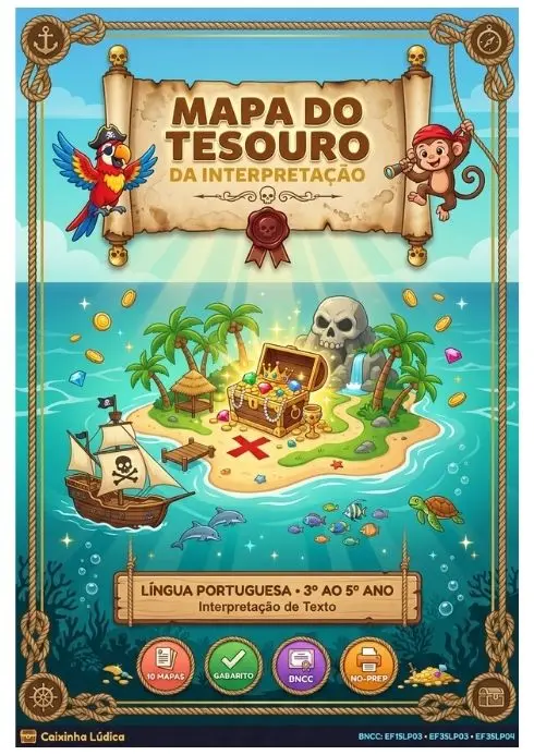 Mapa do Tesouro da Interpretação - Página 1
