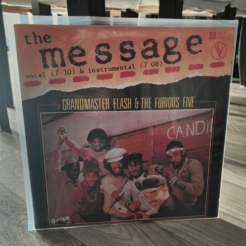vinyle 1982 grandmaster flash the message