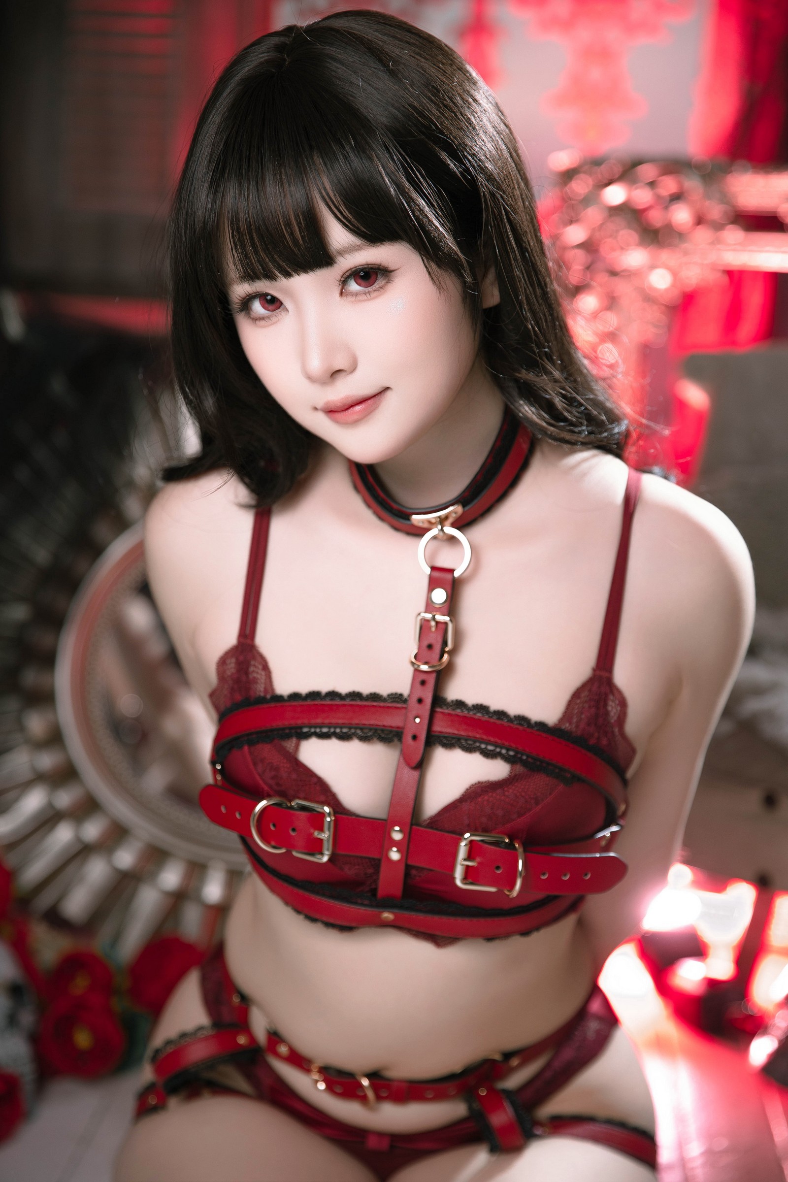 屿鱼 Yuyu 蔚蓝档案 晚安魔法 Cosplay 写真集（22P｜158MB）插图9