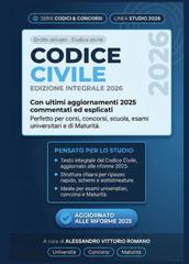 Alessandro Vittorio Romano – Codice civile 2026 (2026)