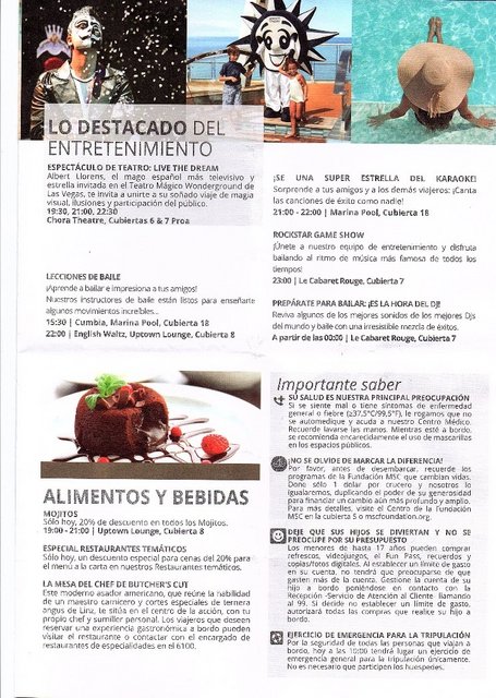 Minidiario de Bitácora IX. Trasatlántico a bordo del MSC Seascape - Blogs de Atlántico - Segundo día, 22 de noviembre.Valencia (5)