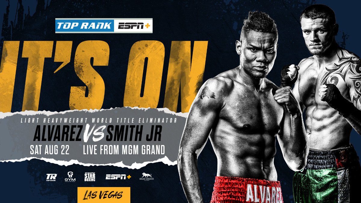 Top Rank Boxing Eleider Alvarez vs Joe Smith Jr 2020
