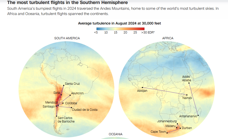 La turbulencia está empeorando. Aquí están las rutas de vuel - Foro Aviones, Aeropuertos y Aerolíneas