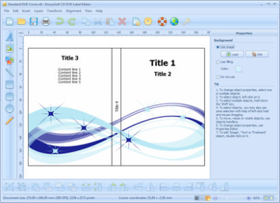 RonyaSoft CD DVD Label Maker 3.2.19 Multilingual