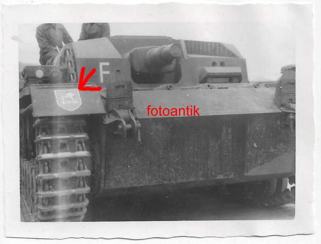 Panzer Sturmgeschütz Divisions Kennung