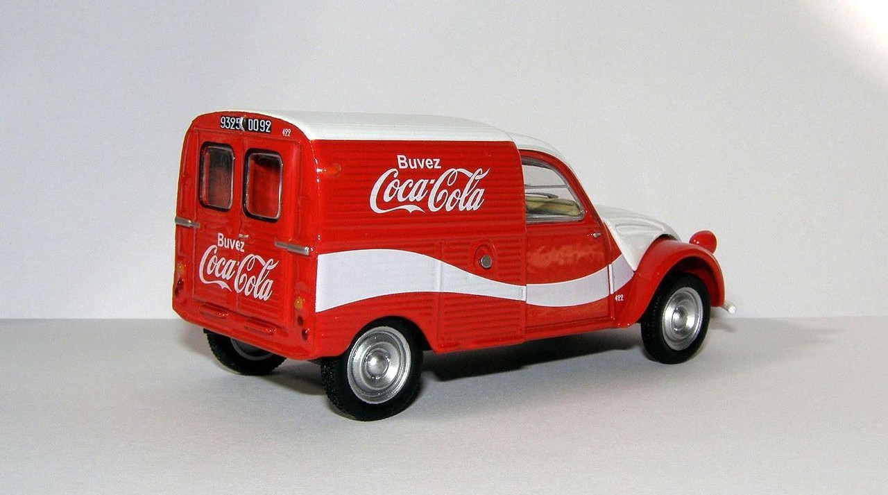 1963 Citroen 2CV (AZU) (IXO Models for Hachette Collections G1236094) 2