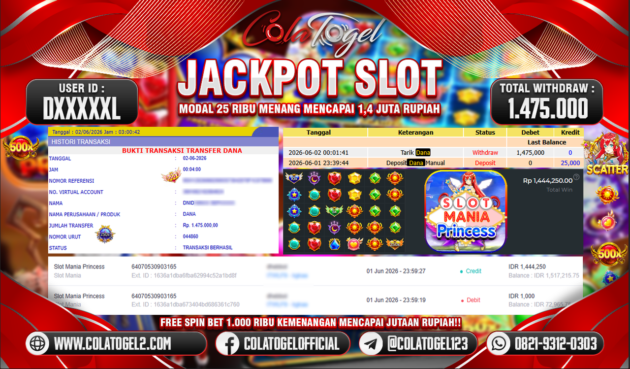 JACKPOT SLOT GACOR!!