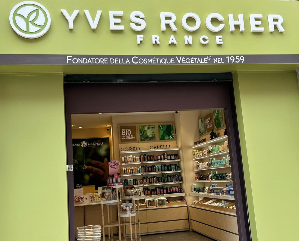 Yves Rocher, il nuovo punto vendita a Siracusa