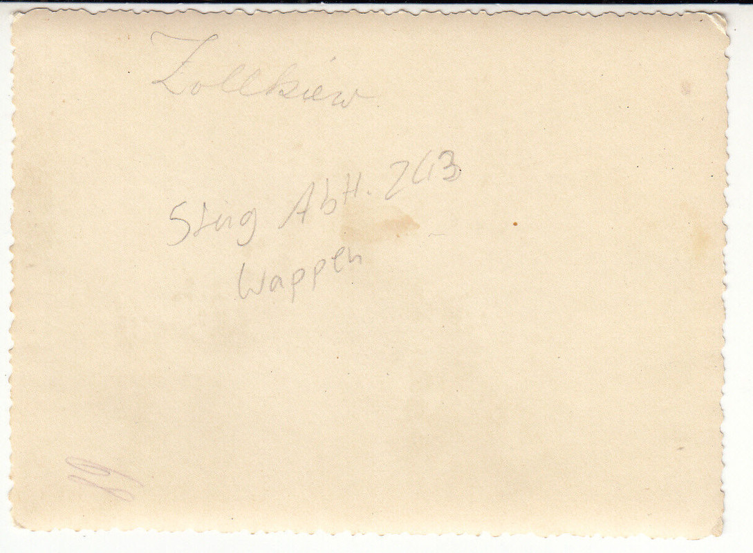 Sturmgeschütz Abt. 243 Wappen StuG Stummel Panzer Tank PKW G265--