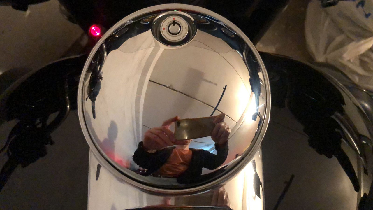 Лампа на баке 1