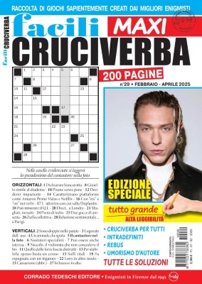 Facili Cruciverba N.29 - Febbraio-Marzo-Aprile 2025