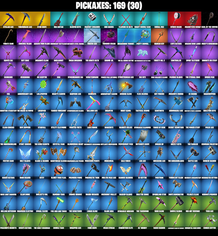 pickaxes comp