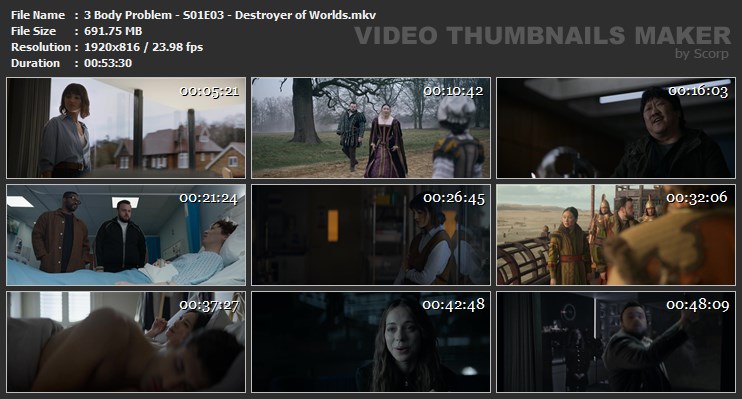 3 Body Problem - S01E03 - Destroyer of Worlds.mkv