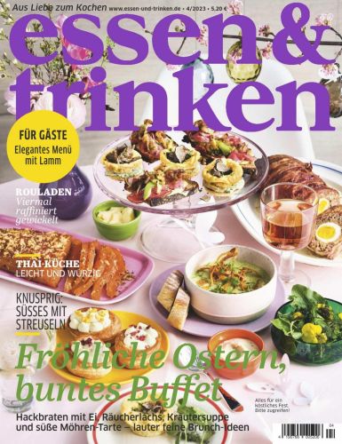 Cover: Essen und Trinken Magazin No 04 April 2023