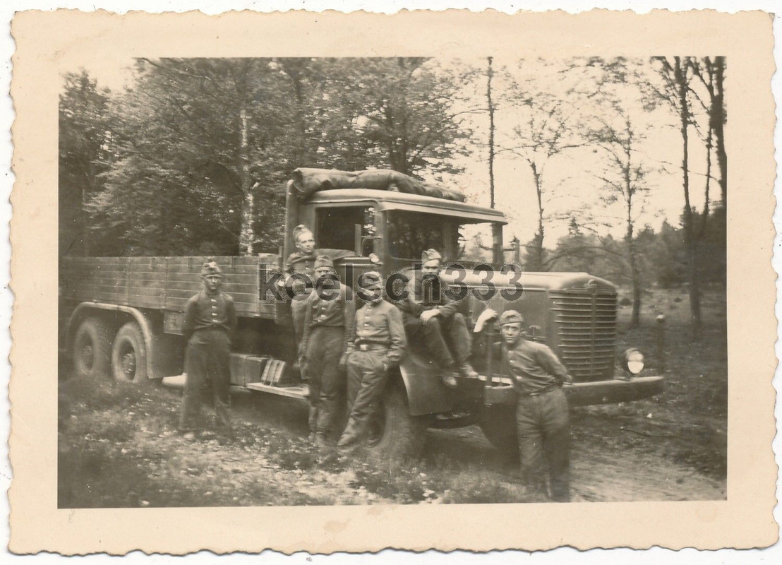 Büssing NAG Lastwagen Wehrmacht LKW Polenfeldzug