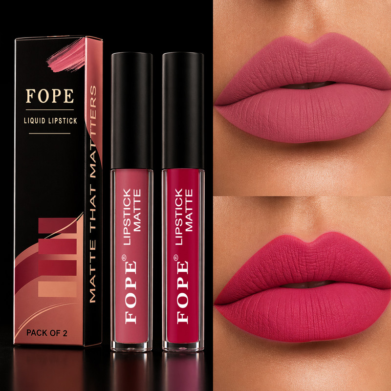 FOPE 2pcs Lips Liquid 07 10